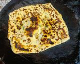 A picture of step 8 of Soya Square parantha.