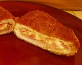 Une image de l'étape 10 de Cordon Bleu de Dinde et Asperges.