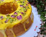 عکس مرحله 9 از دستور کیک هل و گلاب با سس زعفرانی😋