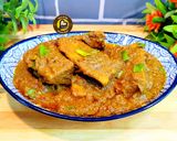 A picture of step 6 of Raw Banana Curry (Kachche Kele ki sabzi).