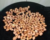 A picture of step 1 of Green Chilli Thecha.