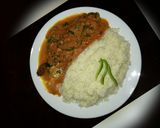 A picture of step 6 of Fish in coconut stew.