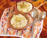 A picture of step 3 of Quinoa kheer.