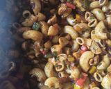 A picture of step 6 of Chilli Mushroom Pasta.