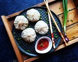 सोया व्हेजि मोमोस (soya veg momos recipe in marathi) रेसिपी स्टेप 5 फोटो 
