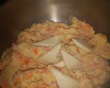 Foto del paso 4 de la receta: Puré de patatas, zanahoria y salchichas