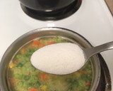 A picture of step 4 of Sweet Corn Soup#mycookbook.