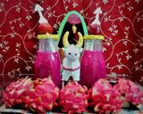 સ્ટ્રોબેરી અને ડ્રેગન ફ્રુટ જ્યુસ (Strawberry Dragon fruit juice Recipe In Gujarati) રેસીપી સ્ટેપ3ફોટો