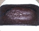 A picture of step 5 of Chocolate heaven tea cake.