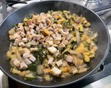 Une image de l'étape 11 de Gratin de blettes et courgette au porc et parmesan.