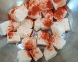 A picture of step 3 of Palak Paneer (no onion, no garlic)..