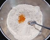 A picture of step 1 of Crispy Spicy Whole Wheat Shakarpara.