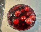 A picture of step 2 of Mixed Berry Juice / Simple Breakfast Drink.