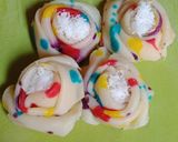 Foto langkah ke 7 dari resep Dadar gulung polkadot.