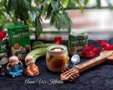 Hình bước làm 2 của món Cafe sữa chuối
