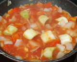 Foto del paso 3 de la receta: Cogote de merluza con hortalizas, sabor Cookpad