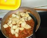 A picture of step 8 of Schezwan Potatoes.