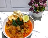 Foto langkah ke 6 dari resep Lontong Kikil Khas Surabaya.
