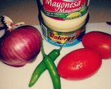 Foto del paso 1 de la receta: HU3RAz♡ Atún con Pico de Gallo ;)