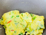 Telur dadar daun bawang