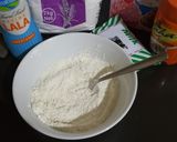 A picture of step 1 of Two-ingredient no yeast fried donuts.