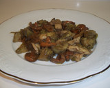 Foto del paso 8 de la receta: Alcachofas, setas y pollo