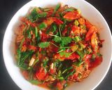 Hình bước làm 6 của món Thịt viên sốt cà chua