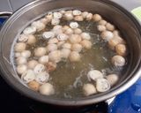 Hình bước làm 3 của món Mì gạo lứt (bún gạo lứt) nấu ức gà