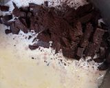 Foto del paso 2 de la receta: Ganache de choco amargo y dulce de leche🥰