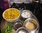 மொச்சை, வெள்ளை கொண்டக்கடலை சுண்டல்(sundal recipe in tamil) ரெசிபி ஸ்டேப் 1 புகைப்படம்