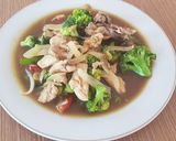 Foto langkah ke 11 dari resep Cah Brokoli Ayam Saus Tiram.