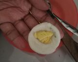 Foto langkah ke 3 dari resep Cilok isi Telur Asin.