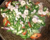 Foto langkah ke 8 dari resep Udang Sambal Ijo.