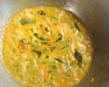 A picture of step 4 of Kerela Vegetable Moilee.