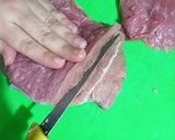 A picture of step 1 of Beef steak.