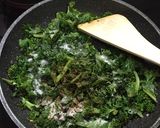 Foto del paso 3 de la receta Quesadillas de Kale con huevo y tomate 🌮🥗🌶