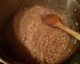 Une image de l'étape 3 de Risotto au vin rouge.
