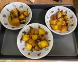 A picture of step 2 of Grilled Peaches.