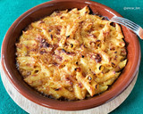 Foto del paso 7 de la receta: Macarrones gratinados con salsa de mascarpone y cebolla
