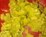 A picture of step 2 of Vegetable noodles cutlets.
