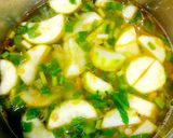 Hình bước làm 2 của món Canh bí ngòi nấu tôm