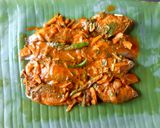 কলাপাতায় পুঁটি মাছ রেসিপির ধাপ 3 ছবি