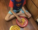 Foto langkah ke 4 dari resep Biji Salak Ubi.