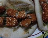 A picture of step 4 of Chicken fingers roll.