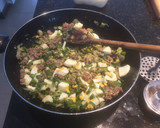Foto del paso 3 de la receta: Pastel de carne con puré mixto (papa y zapallo)