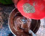 A picture of step 2 of Chocolate paan rolls.
