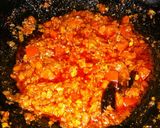 A picture of step 8 of Mix daal.