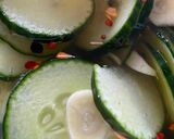 A picture of step 1 of Best cucumber pickles!.