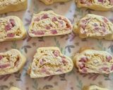 Une image de l'étape 2 de Rouleaux feuilletés croustillants aux lardons et fromage.