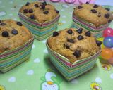 Foto langkah ke 10 dari resep Banana cake muffin, lembut, irit telur, NO MIXER....